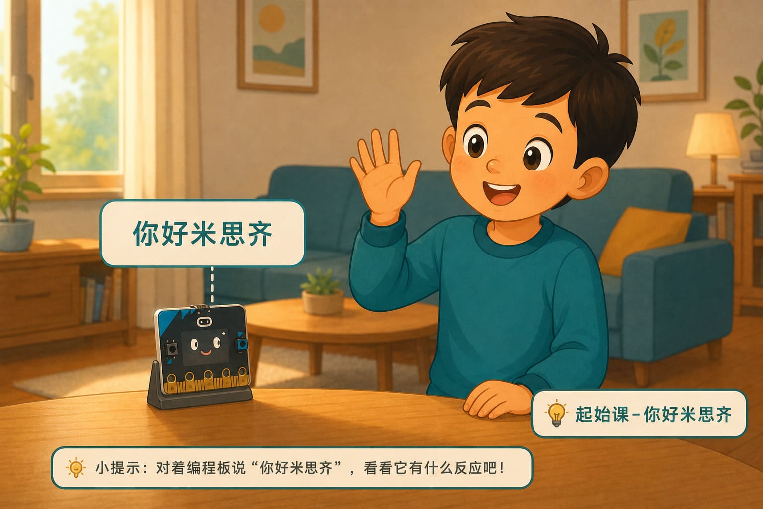 任务场景：起始课-你好米思齐