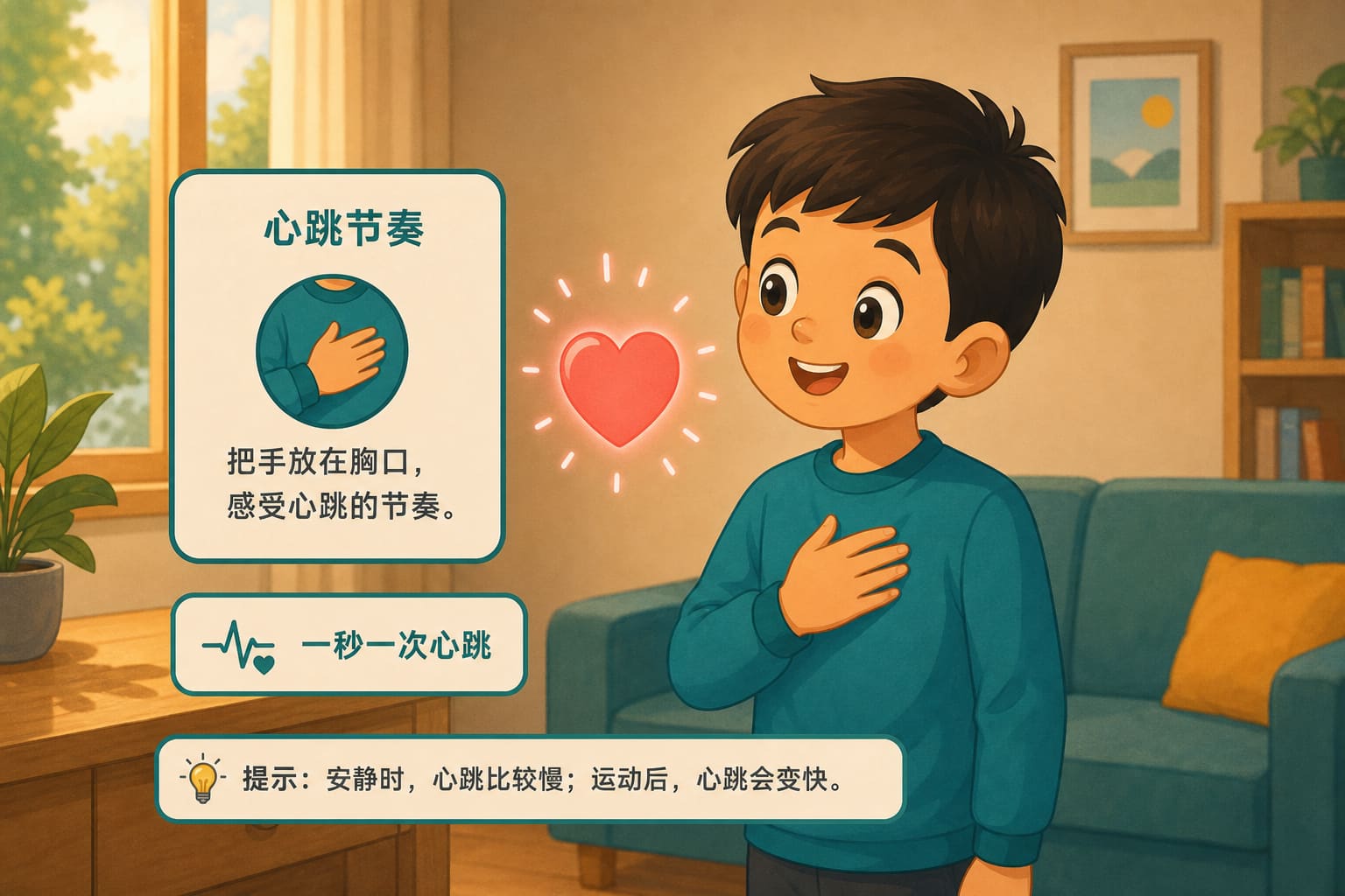任务场景：一秒一次心跳