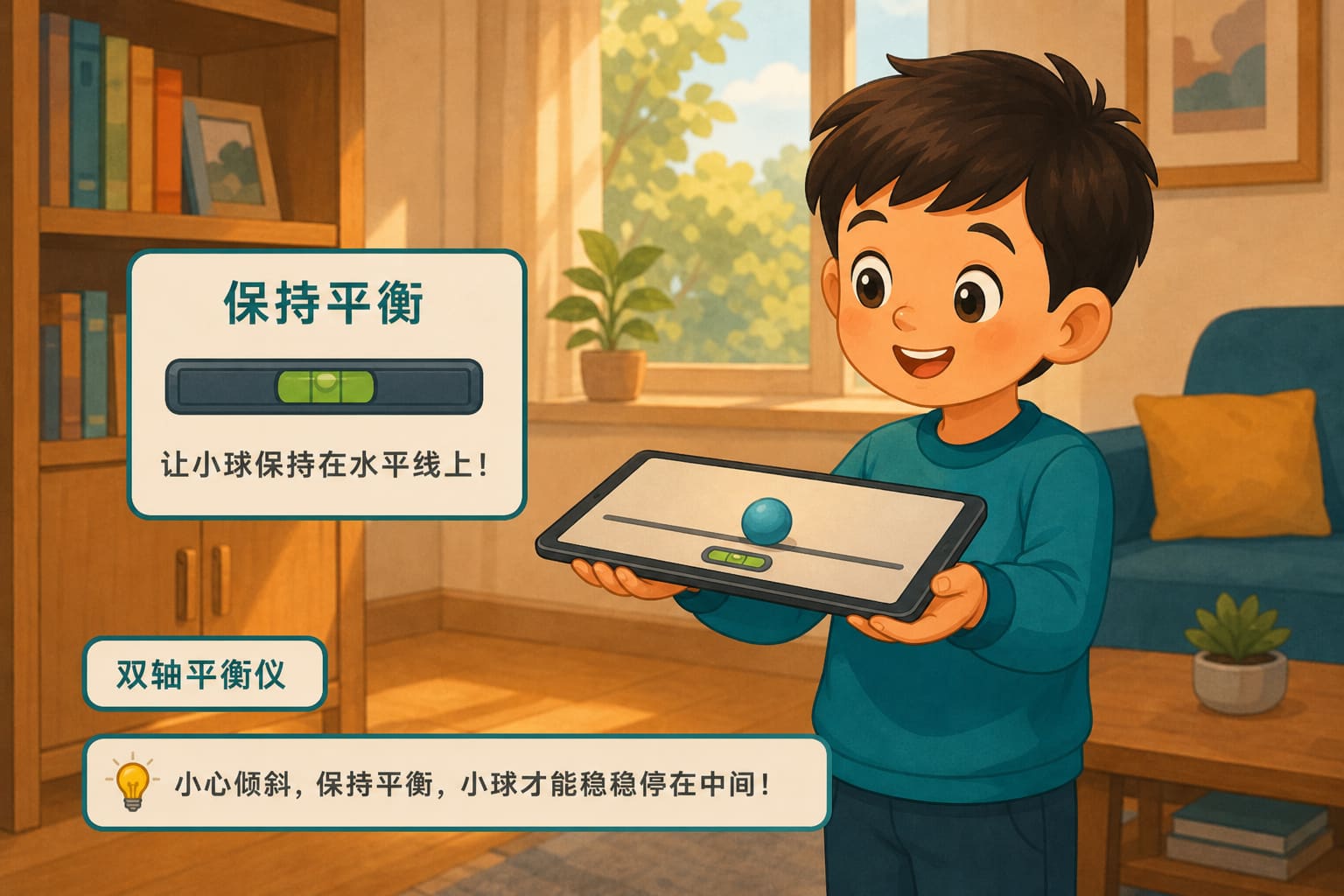 任务场景：双轴平衡仪
