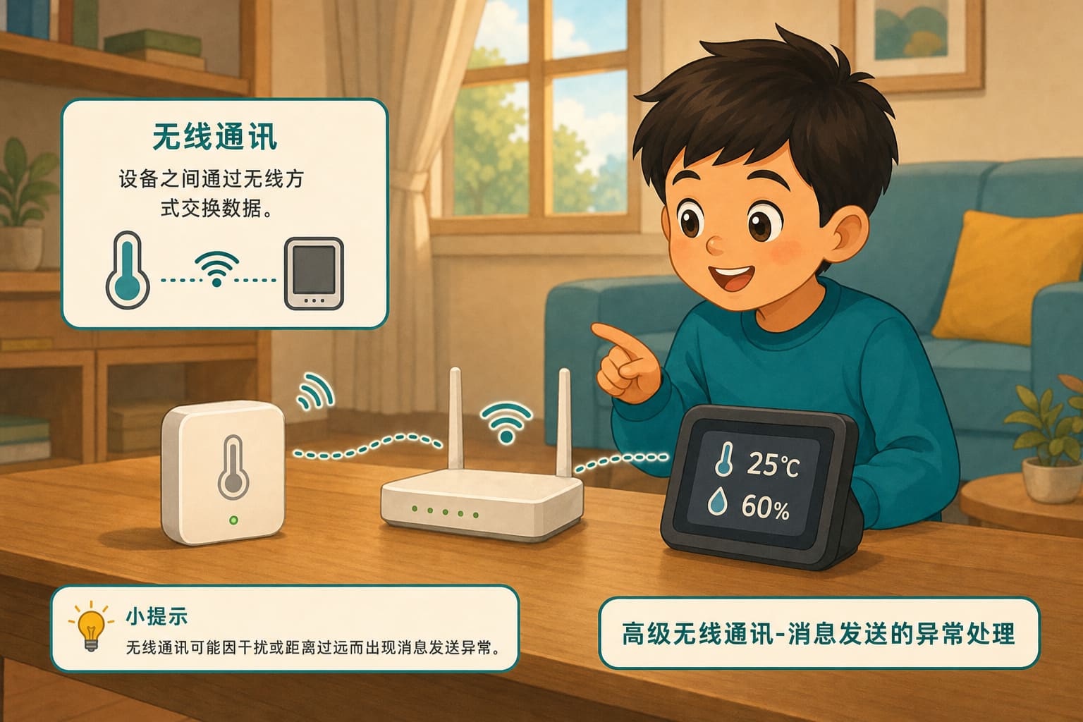 任务场景：高级无线通讯-消息发送的异常处理