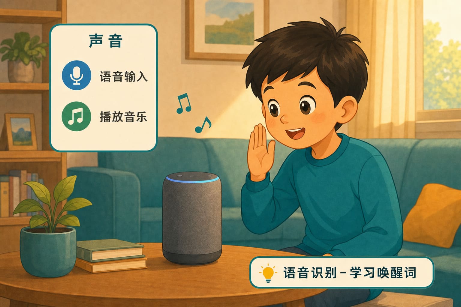 任务场景：语音识别-学习唤醒词