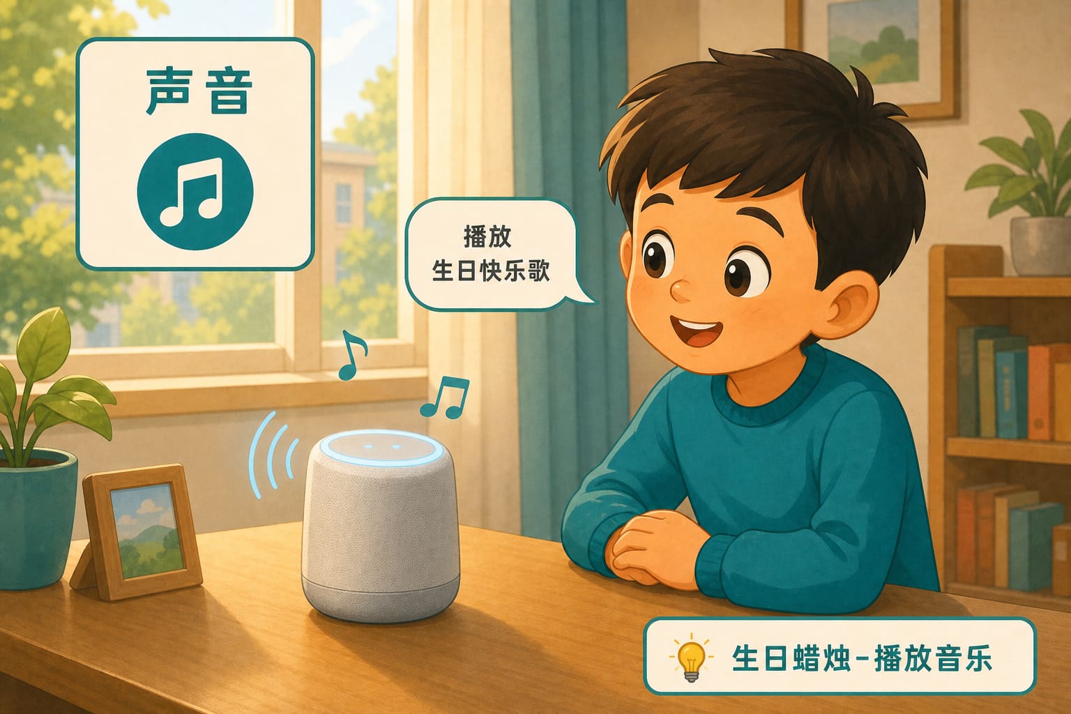 任务场景：生日蜡烛-播放音乐