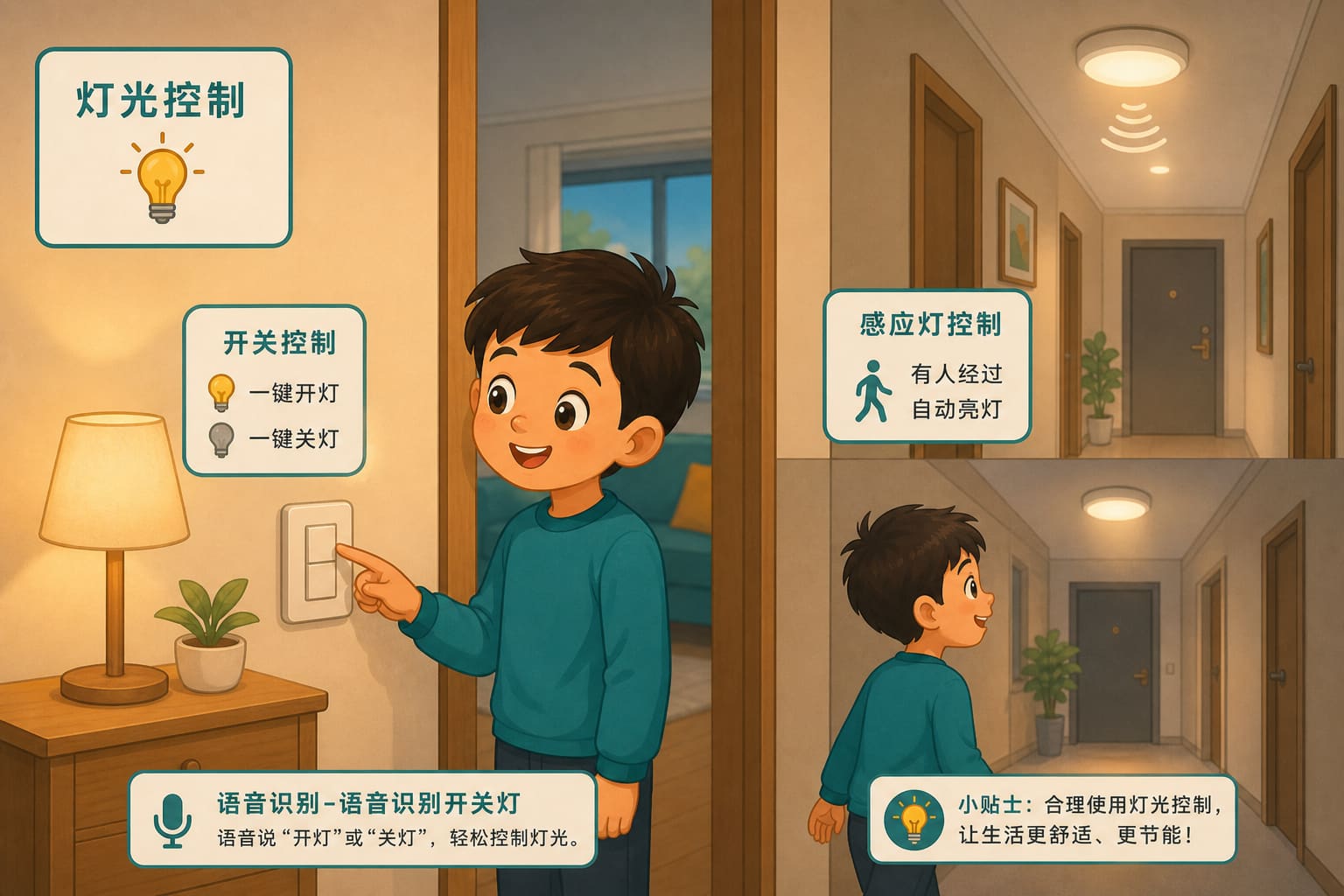 任务场景：外接语音识别传感器-声控灯