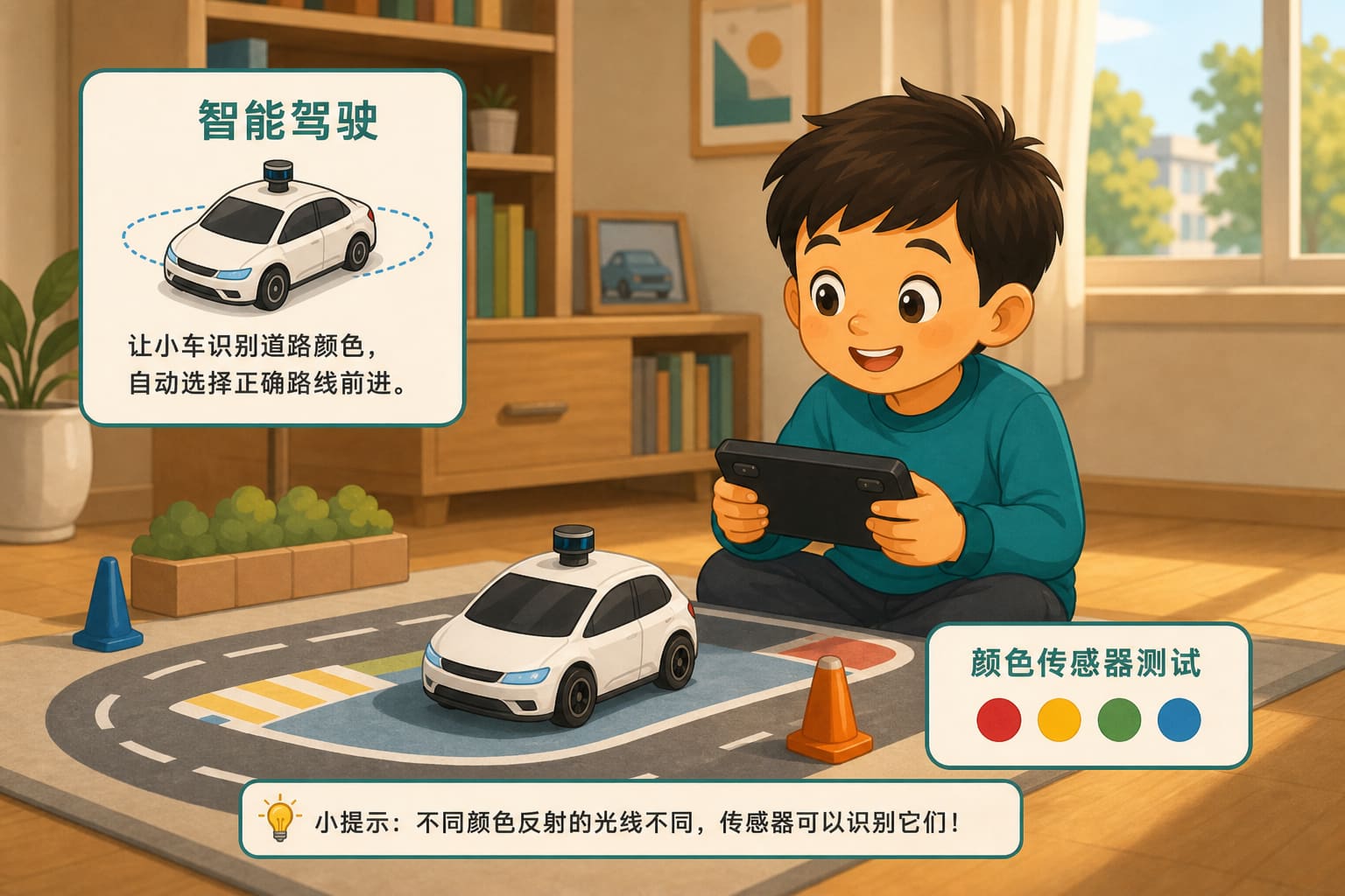 任务场景：图像识别-颜色识别