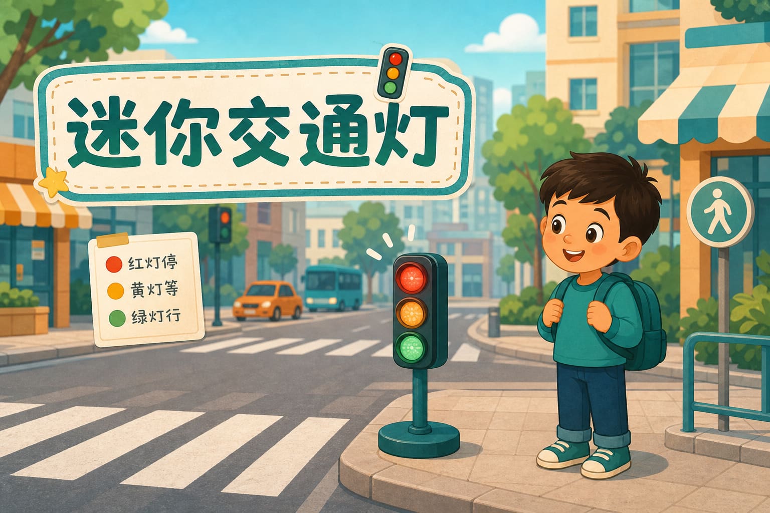 任务场景：迷你循环交通灯