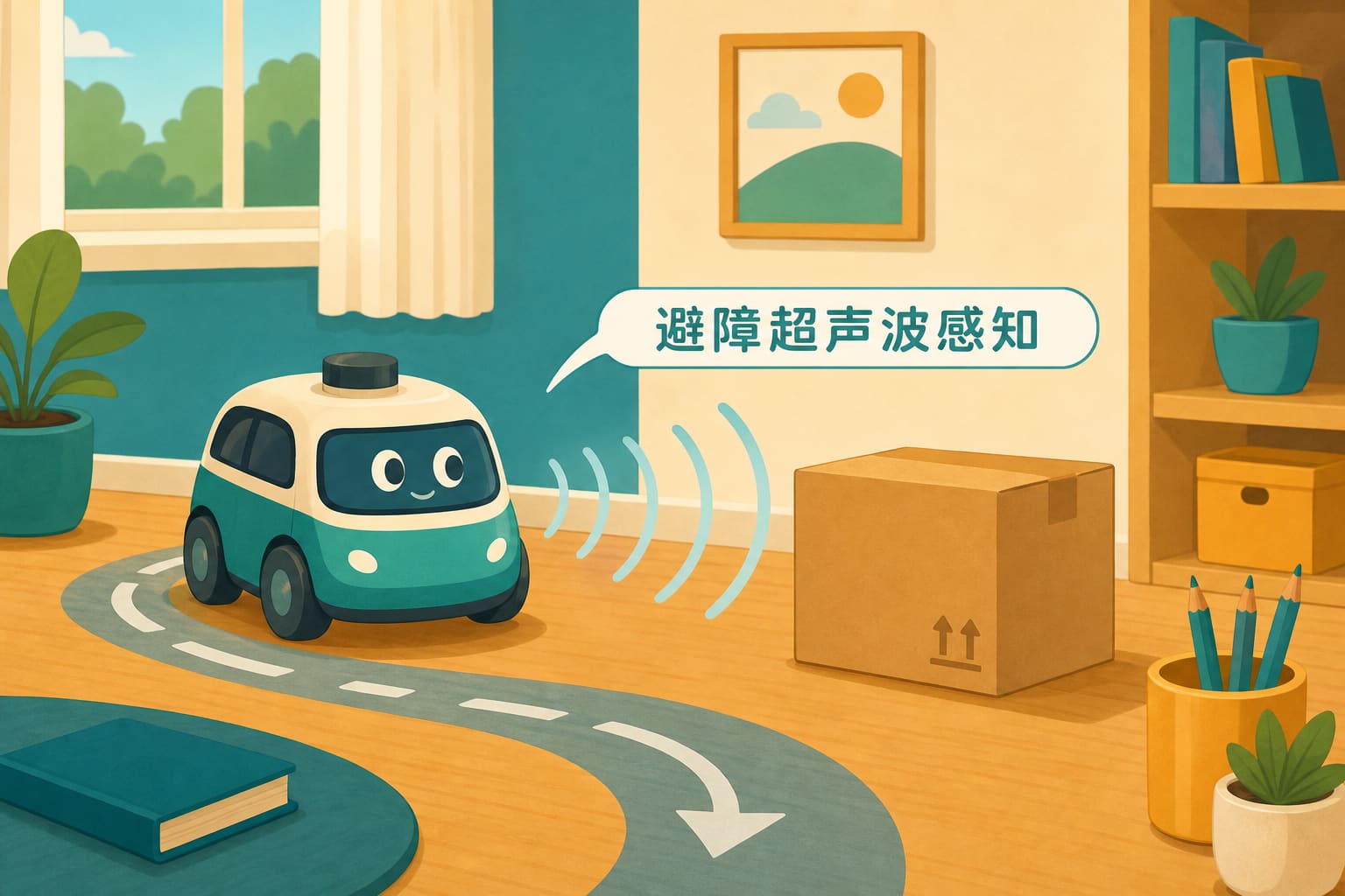 任务场景：避障超声波感知
