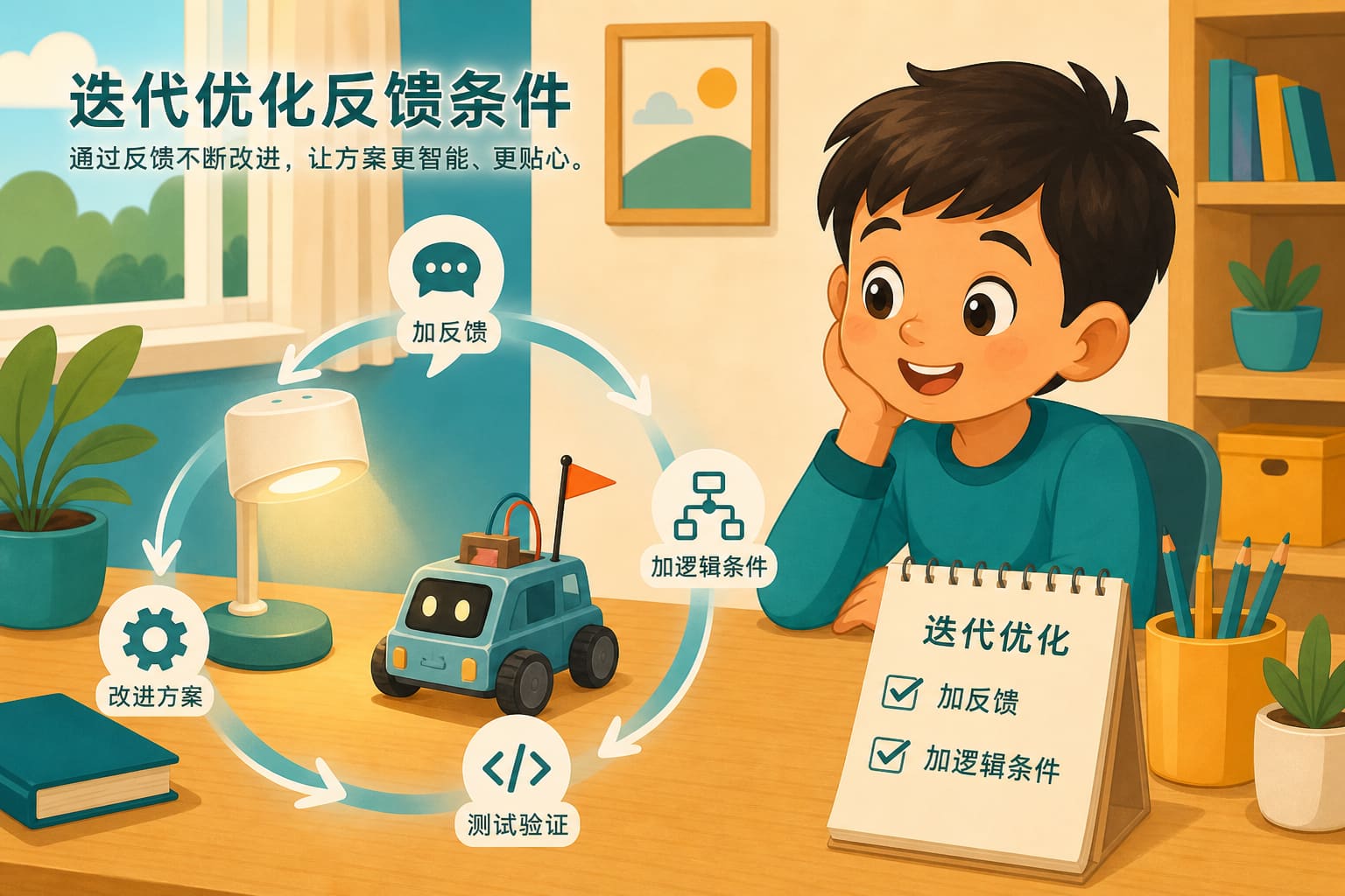 任务场景：迭代优化反馈条件