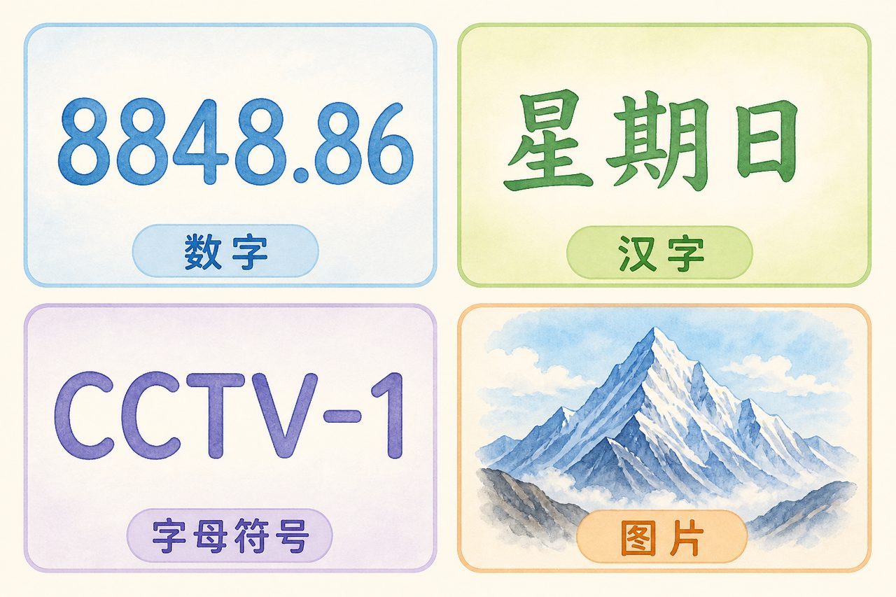 数据的多种表示形式