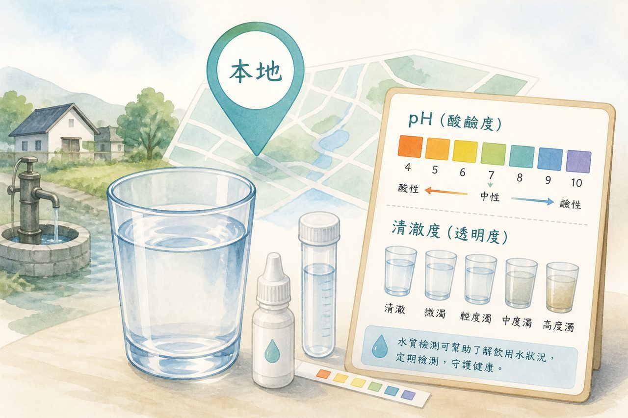 用本地数据核验（水质示例）