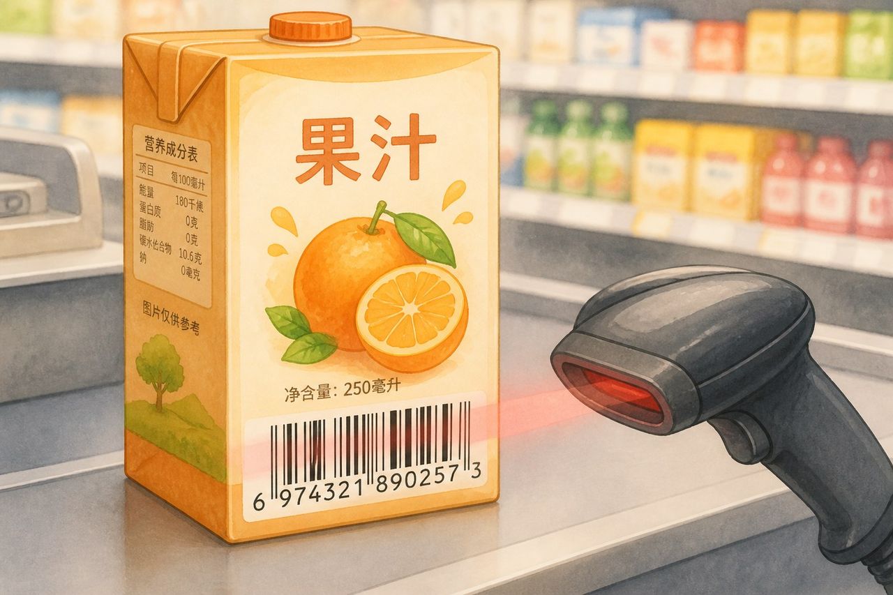 商品条码:商品的数字身份证