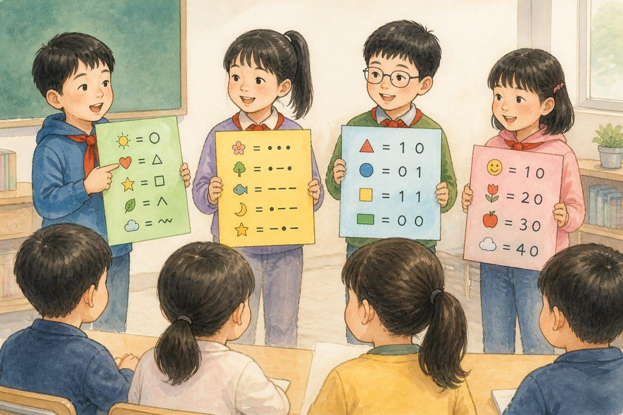 展示并说明我的编码