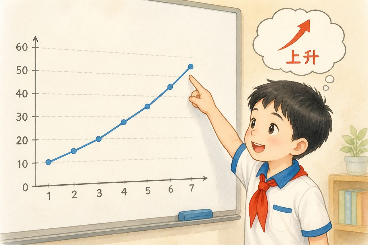 从图中识别趋势