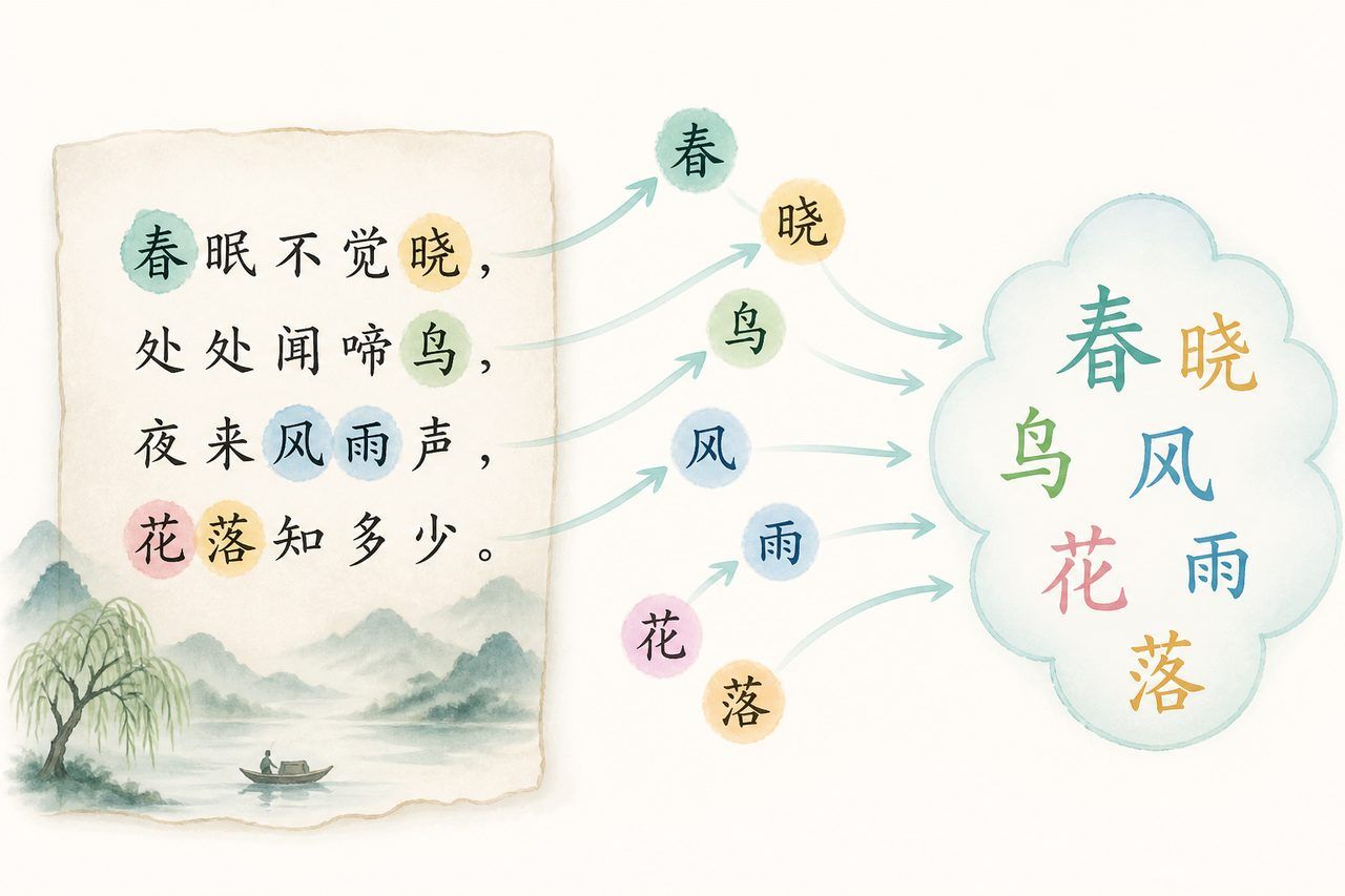 从文本抽取关键词汇成词云