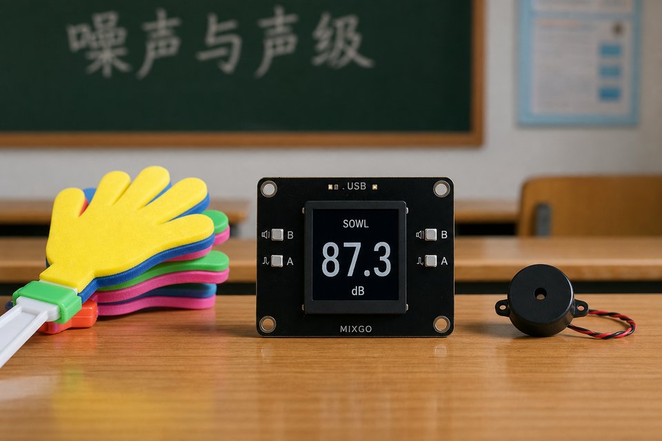 短促与持续：短促拍手 vs 持续嗡声，观察高读数维持时间。