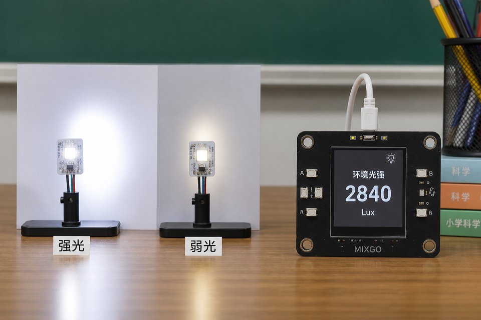 更亮的灯：RGB/LED 强弱。