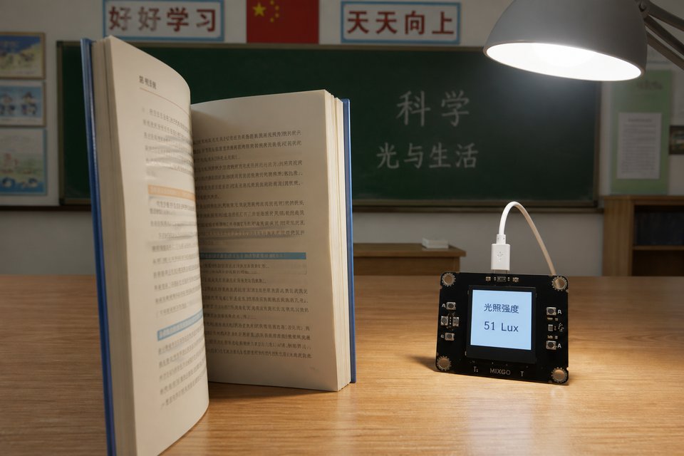遮挡复验：换书本/手掌再测亮区影区。