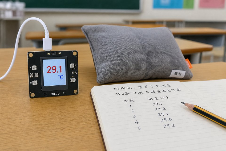 多次读数：同一条件读 5 次。