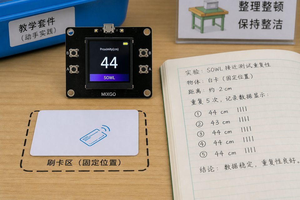 重复可靠吗：同一动作测 5 次。